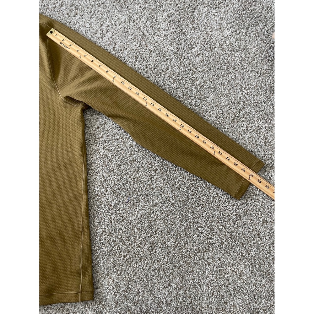 VRST Men's Element Textured 1/4 Zip Golf Pullover XXL Brown Spice - Picture 6 of 10
